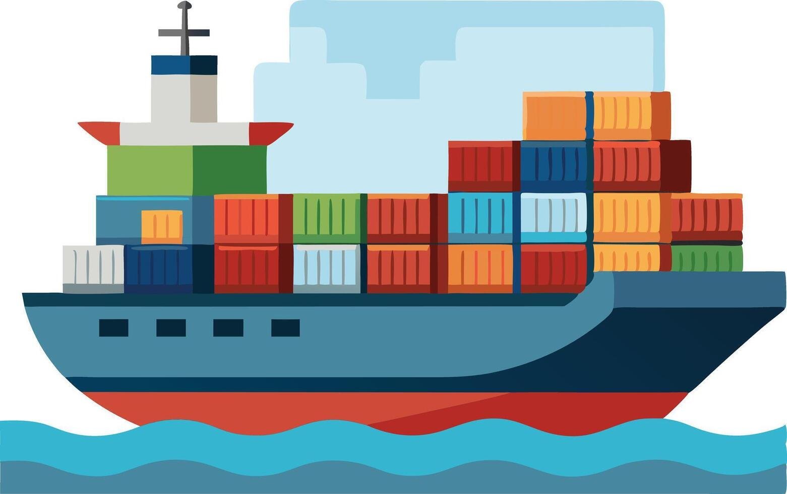Sea Freight Icon